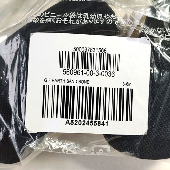 Old Navy New With Tag Size 3-6 Months Faux-Leather Double-Buckle Sandals - Picture 10 of 10